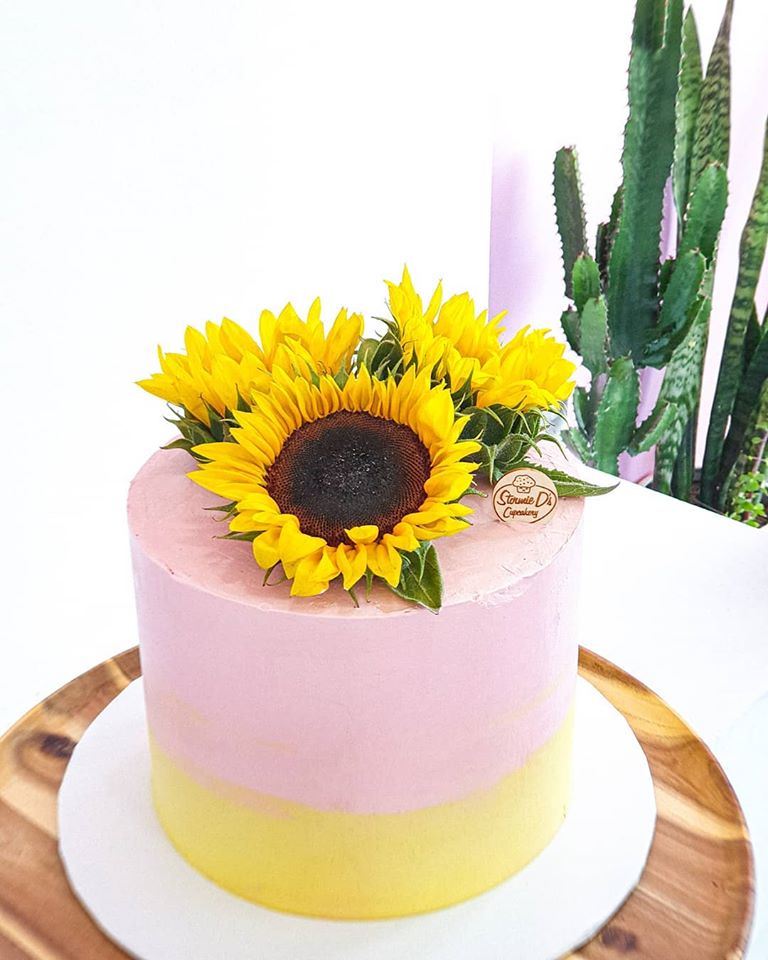 Sunflowers – Sheet Cake | C&C Candies