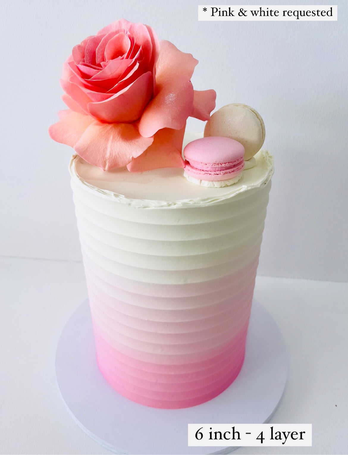 OMBRE CAKE Tutorial - YouTube