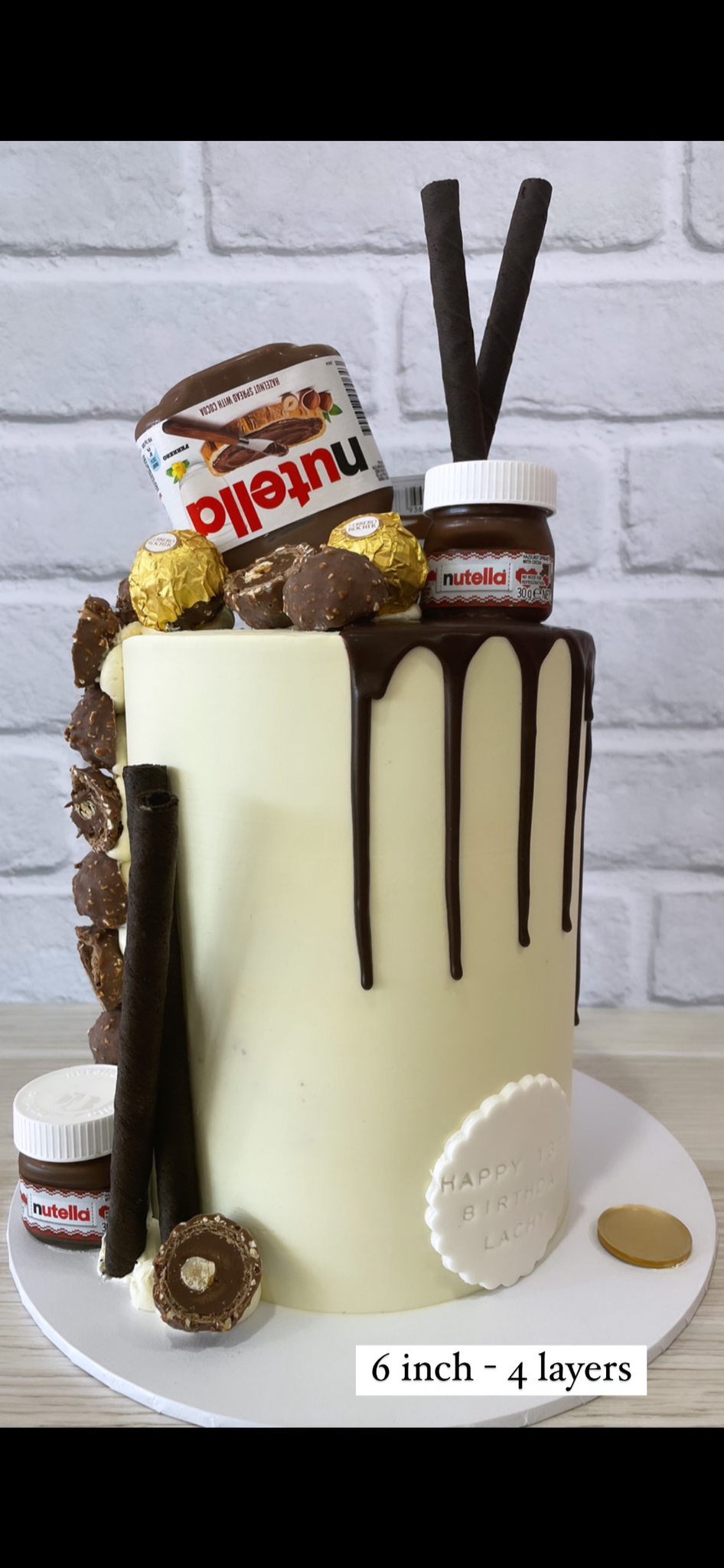 Nutella Layer Cake – and Happy Birthday to me!! – Cau de sucre